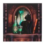 Absinthe light up canvas plaque by lisa parker